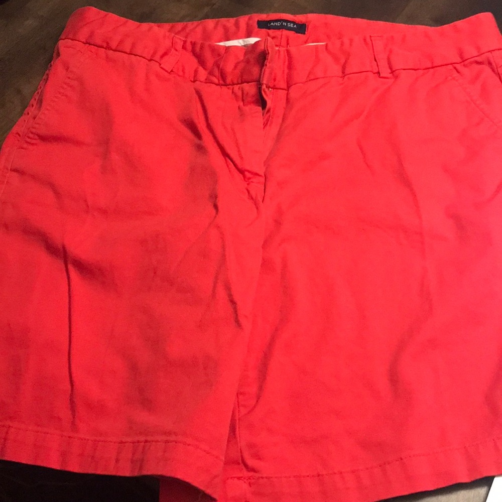 Red Land’N Sea log shorts size 10